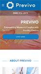 Mobile Screenshot of previvo.com